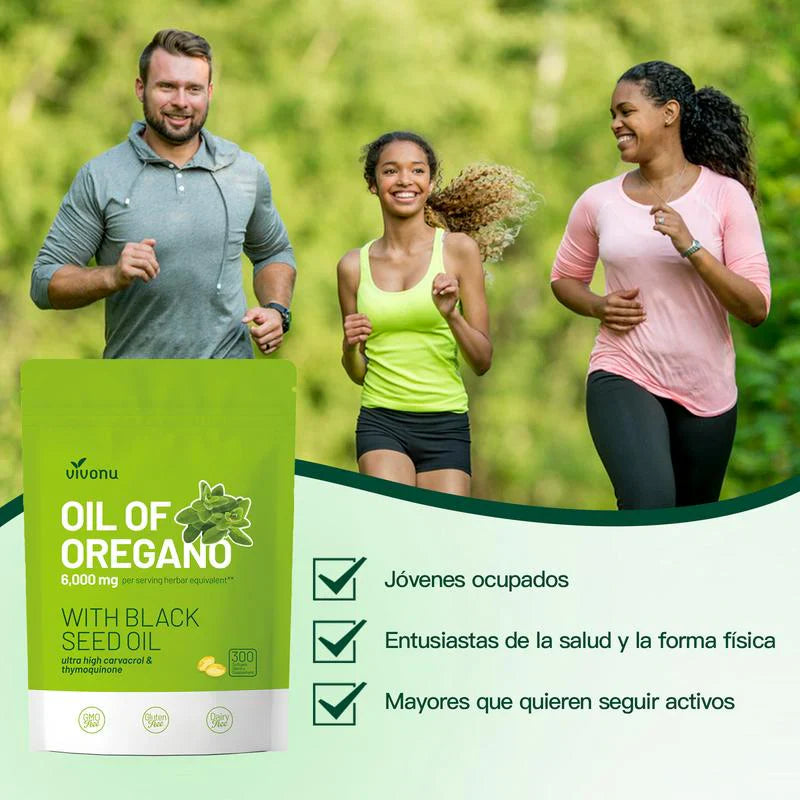 Aceite de Orégano |Suplemento Antioxidante Natural (Edición Limitada)